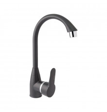 Смеситель Brinex 35B 007, кухня, высокий излив, однорычажный, термопластик ТМ BRINEX