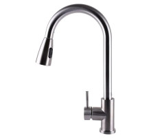 Смеситель для кухни с выдвижным изливом Globus Lux ALPEN SBT1-2031