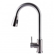 Смеситель для кухни с выдвижным изливом Globus Lux ALPEN SBT1-2031