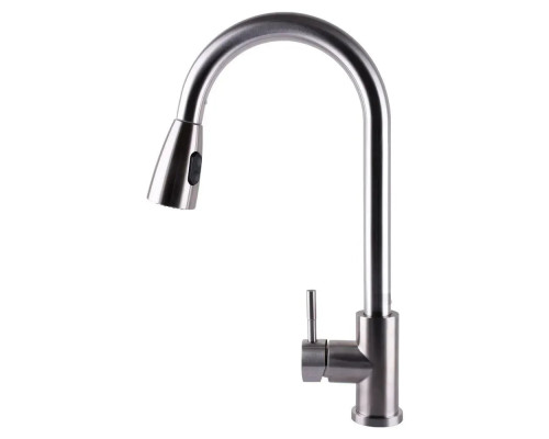 Смеситель для кухни с выдвижным изливом Globus Lux ALPEN SBT1-2031