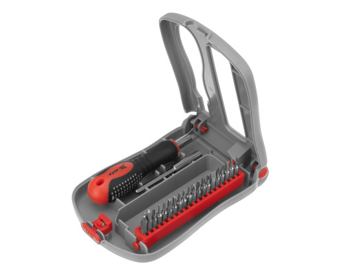 Отвертка для точных работ Fusion с набором бит, 22 предмета, CrV (уп.12шт) - ТМ MTX