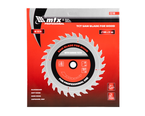 Пильный диск по дереву, 300 х 32мм, 60 зуб. (уп.1шт) MTX