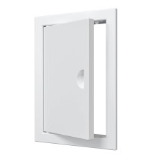 Люк-дверца ревизионная 98х148 с фланцем 122х172 с ручкой АБС (уп.32шт) - ТМ VE
