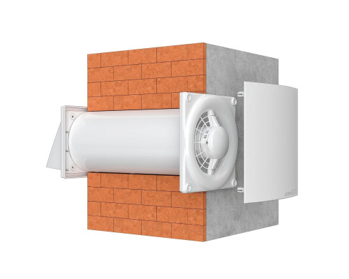 Рекуператор тепла CUPER D125мм приточно-вытяжной 6 скоростей (уп.4шт) - TM VE