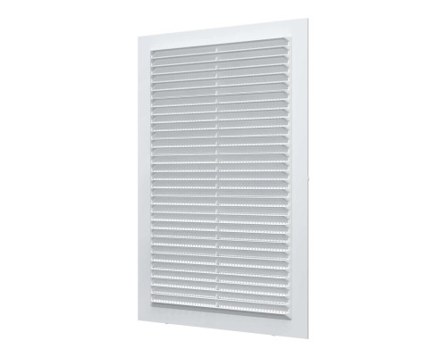 Решетка вентиляционная вытяжная с сеткой АБС 180мм х 280мм, бел. - ТМ VE
