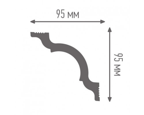 Багет I95/95*2000мм (66шт) - ТМ Плинтэкс Багет I95/95*2000мм (66шт) - ТМ Плинтэкс