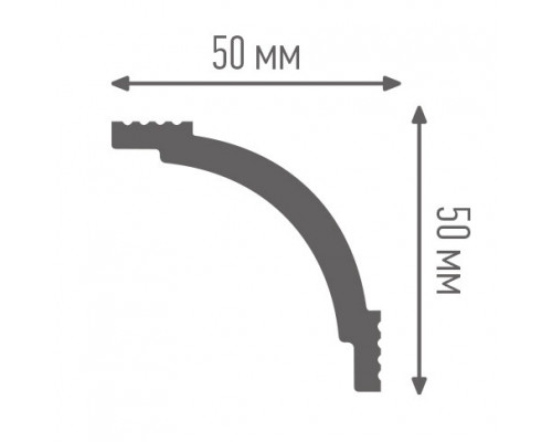 Багет U50/50 M*2000мм МЕАНДР (84шт) - ТМ Плинтэкс Багет U50/50 M*2000мм МЕАНДР (84шт) - ТМ Плинтэкс