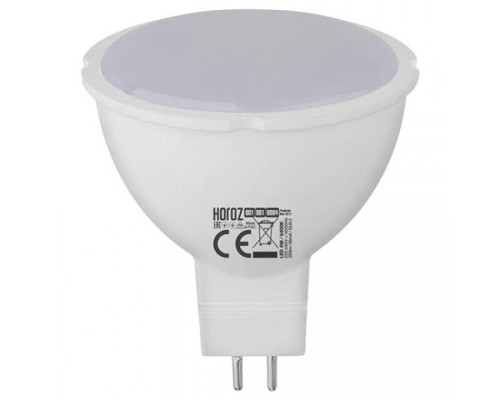 Лампа LED FONIX, 6W, 4200K, 390Lm, GU5.3, 175-250V арт.001-001-0006 (уп.10шт) - TM HOROZ