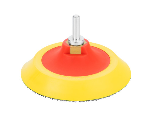 Насадка для дрели и УШМ с липучкой, 125мм, мягкая - TM Denzel