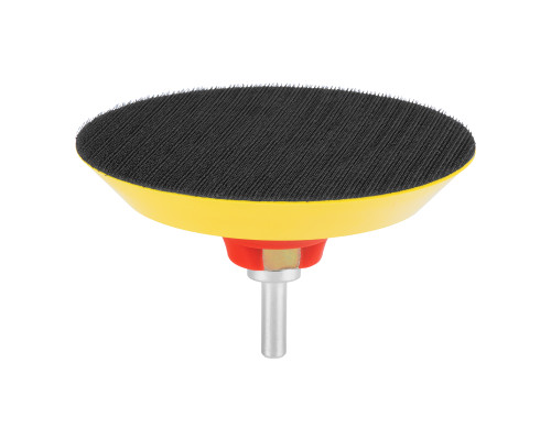 Насадка для дрели и УШМ с липучкой, 125мм, мягкая - TM Denzel