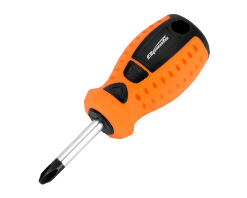 Отвертка PH 2,0х38мм, CrV, 2-х компонентная рукоятка "Point" (уп. 12шт) - TM Sparta.