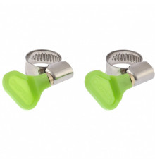 Хомут с ключом 10-16мм металл (уп.2шт) - TM Сибртех