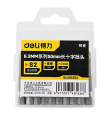 Бита PH1x50мм (уп.10шт) - TM DELI