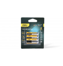 Элемент питания LR03 AAA Alkaline 1,5V (уп.4шт) - TM DELI