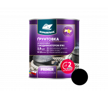 Грунтовка ПФ-010М черная с модификатором ржавчины,ТМ Корабельная, 2,8 кг, 6 шт