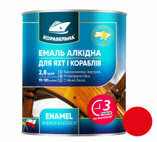Красная эмаль ПФ-115 ТМ Корабельная, 2,8 кг, 6 шт