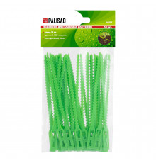 Подвязки для растений, 13см, пластиковые, (уп.50шт) - TM Palisad