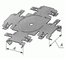 Соединитель одноуровневый (краб) (72 шт)