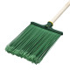 Метла полипропиленовая 270мм х 260мм плоская распушенная, с черенком - ТМ Сибиртех