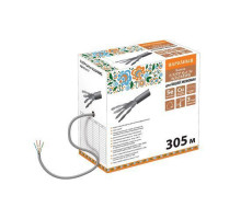 Кабель витая пара Народный F/UTP Cat 5e 4х2х24AWG (305м) ПВХ, серый - ТМ TDM