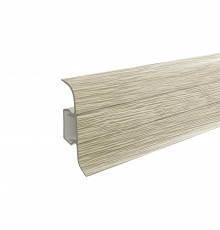 Плинтус ПВХ 56мм 108 Липа амурская 2,5м (уп.40шт) - ТМ RicoLeo