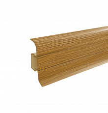 Плинтус ПВХ 56мм 143 Дуб луаре 2,5м (уп.40шт) - ТМ RicoLeo