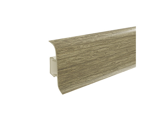 Плинтус ПВХ 56мм 159 Дуб английский 2,5м (уп.40шт) - ТМ RicoLeo