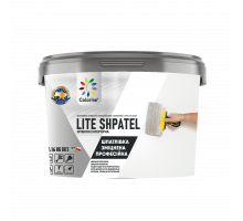 Шпатлёвка латексная LITE SHPATEL усиленная профессиональная 8 кг ТМ Colorina