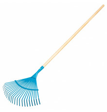 Грабли веерные 22-зубые, лак. деревянный черенок 1550мм -ТМ Palisad