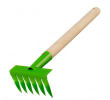 Грабли витые 6-зубые, 120х390мм, стальные, дер. рукоятка - TM Palisad Грабли витые 6-зубые, 120х390мм, стальные, дер. рукоятка - TM Palisad