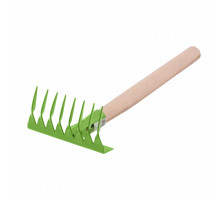 Грабли витые 8-зубые, 160х390 мм, стальные, дер. рукоятка - TM Palisad