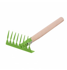 Грабли витые 8-зубые, 160х390 мм, стальные, дер. рукоятка - TM Palisad