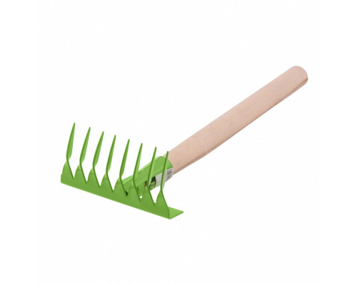 Грабли витые 8-зубые, 160х390 мм, стальные, дер. рукоятка - TM Palisad
