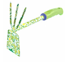 Мотыжка комбинир. Трапеция и 3-зуба, пластик. рукоятка - TM Palisad