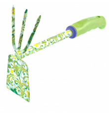 Мотыжка комбинир. Трапеция и 3-зуба, пластик. рукоятка - TM Palisad