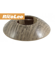 Розетты напольные ПВХ d-20мм Дуб английский (2 шт) - ТМ RicoLeo