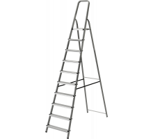 Стремянка комбинированная NV1130 10 ступени (нагр.150кг; рабочая высота 4,13м) - ТМ НоваяВысота