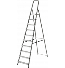 Стремянка комбинированная NV1130 10 ступени (нагр.150кг; рабочая высота 4,13м) - ТМ НоваяВысота