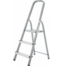 Стремянка комбинированная NV1130 3 ступени (нагр.150кг; рабочая высота 2,59м) - ТМ НоваяВысота
