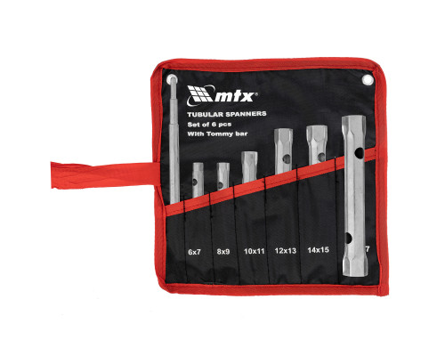 Набор ключей трубчатых торцевых 8-17мм, 7 пред. - ТМ MTX