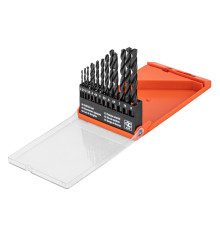 Набор сверл по металлу, 2-8 мм (через 0,5 мм), HSS, 13шт.цилиндрический хвостовик - ТМ Sparta.