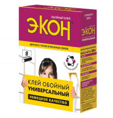 Обойный клей ЭКОН Универсальный, 200г (кор.24шт)-ТМ ЭКОН