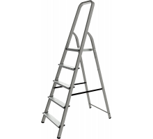 Стремянка стальная NV1150 5 ступени (нагр.150кг; рабочая высота 3,03м) - ТМ НоваяВысота