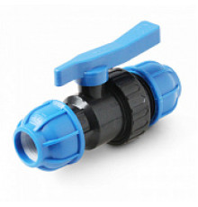 Шаровой кран компрессионный муфта-муфта 32х32 (уп.4) TM VS PLAST