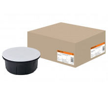 Дозовая коробка СП D70х30мм, крышка, IP20, (уп.300шт) - ТМ TDM