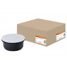 Дозовая коробка СП D70х30мм, крышка, IP20, (уп.300шт) - ТМ TDM