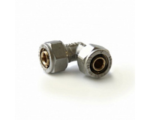 Угольник (компресс.) 16x16 ТМ VALVE Угольник (компресс.) 16x16 ТМ VALVE
