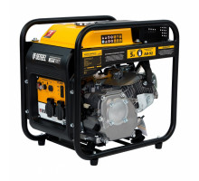 Генератор инверторный GT-2500iF, 2.5кВт, 230В, бак 5л, открытый корпус, ручной старт - TM Denzel