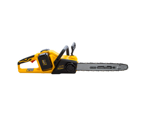 Цепная пила аккумуляторная бесщеточная RCS400-36, Li-ion, 36В, 4Ач, шина 400мм - TM Denzel Цепная пила аккумуляторная бесщеточная RCS400-36, Li-ion, 36В, 4Ач, шина 400мм - TM Denzel