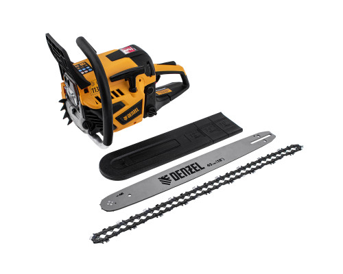 Бензопила DS-5218, шина 45см, 52см3, 3л.с, шаг 0,325, паз 1,5 мм, 72звена - TM Denzel